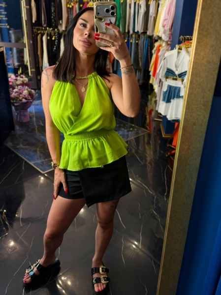 BLUZKA ALZEE ZIELONA