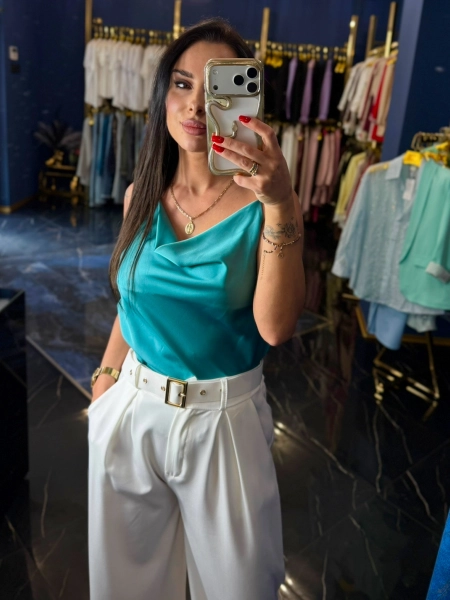 BLUZKA SELVIA ZIELONA